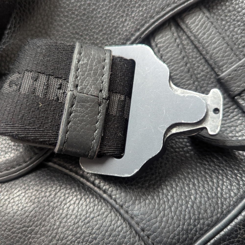 Authentic Dior Men's Black Saddle Bag - Picture 8 of 11
